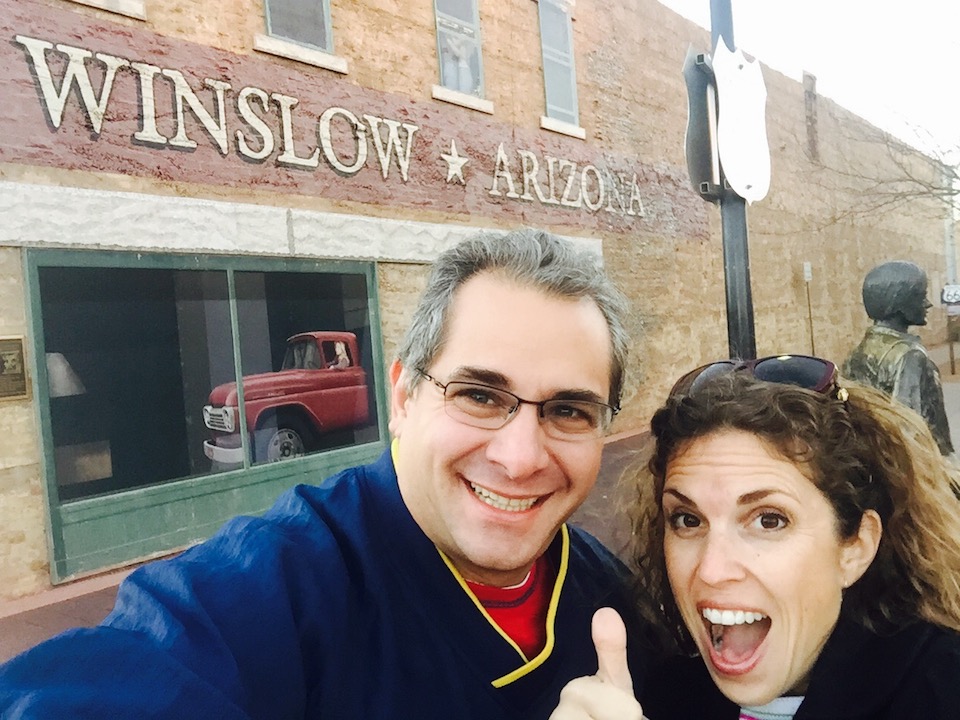 Standin' on a Corner in Winslow, Arizona!