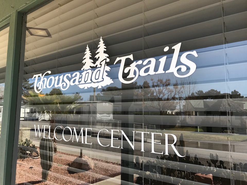 Thousand Trails Las Vegas opens an improved Welcome Center
