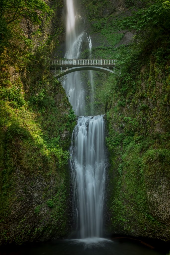Multnomah Falls is only about 25 minutes away from the resort and is in an area with paths to several spectacular waterfalls.