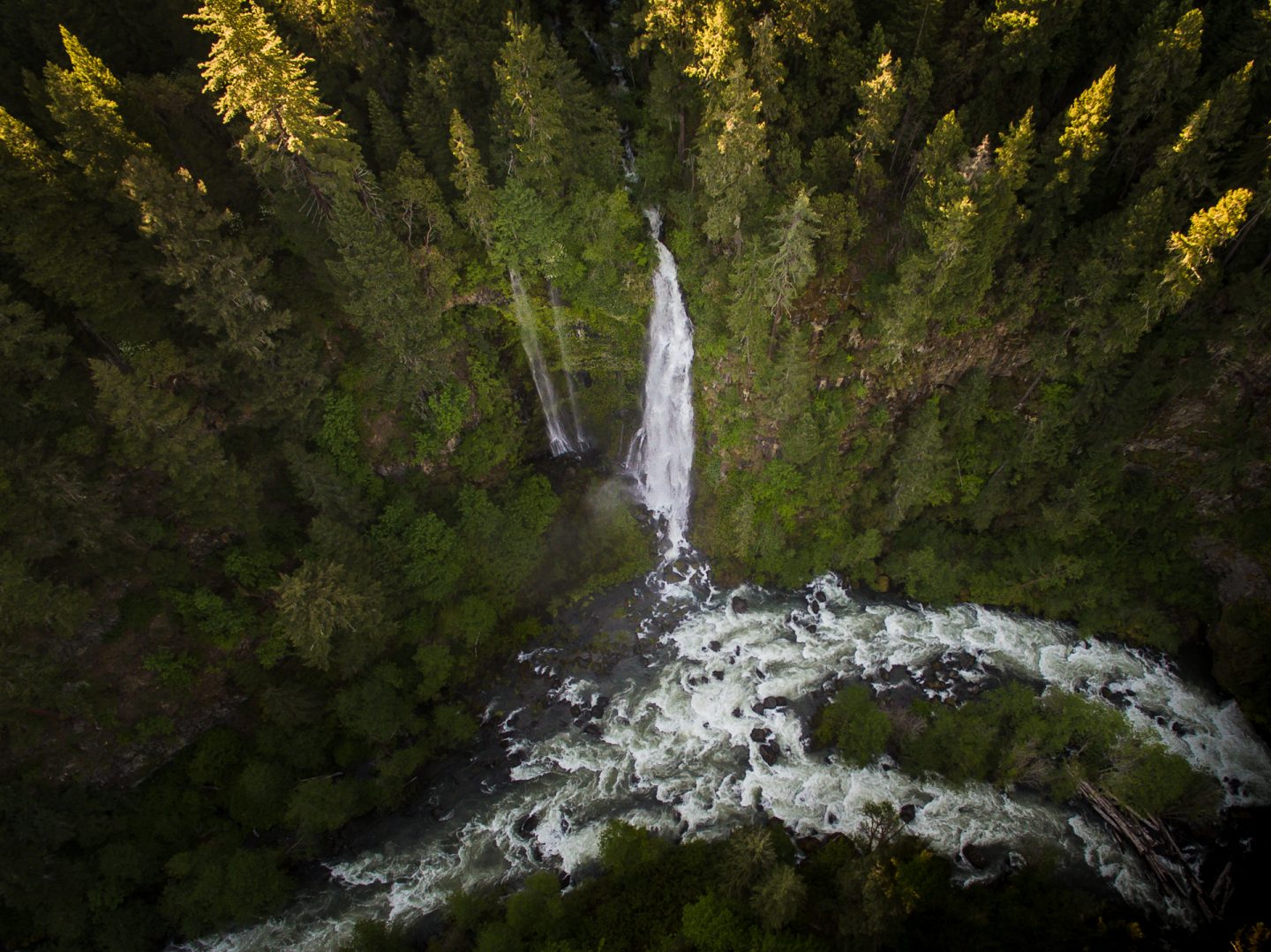 The Mill Creek Falls trail in Prospect showcases stunning waterfalls and an huge boulders amongst rapids in the Rogue River.