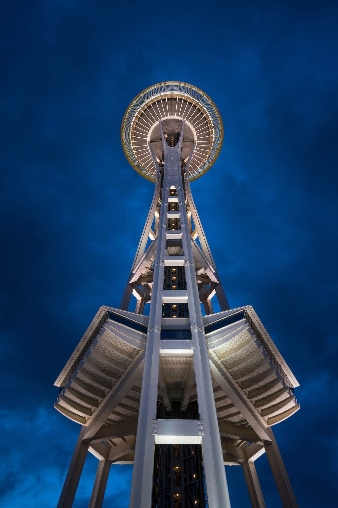 Seattle's iconic Space Needle by night (Photo credit: Ali Elhajj)