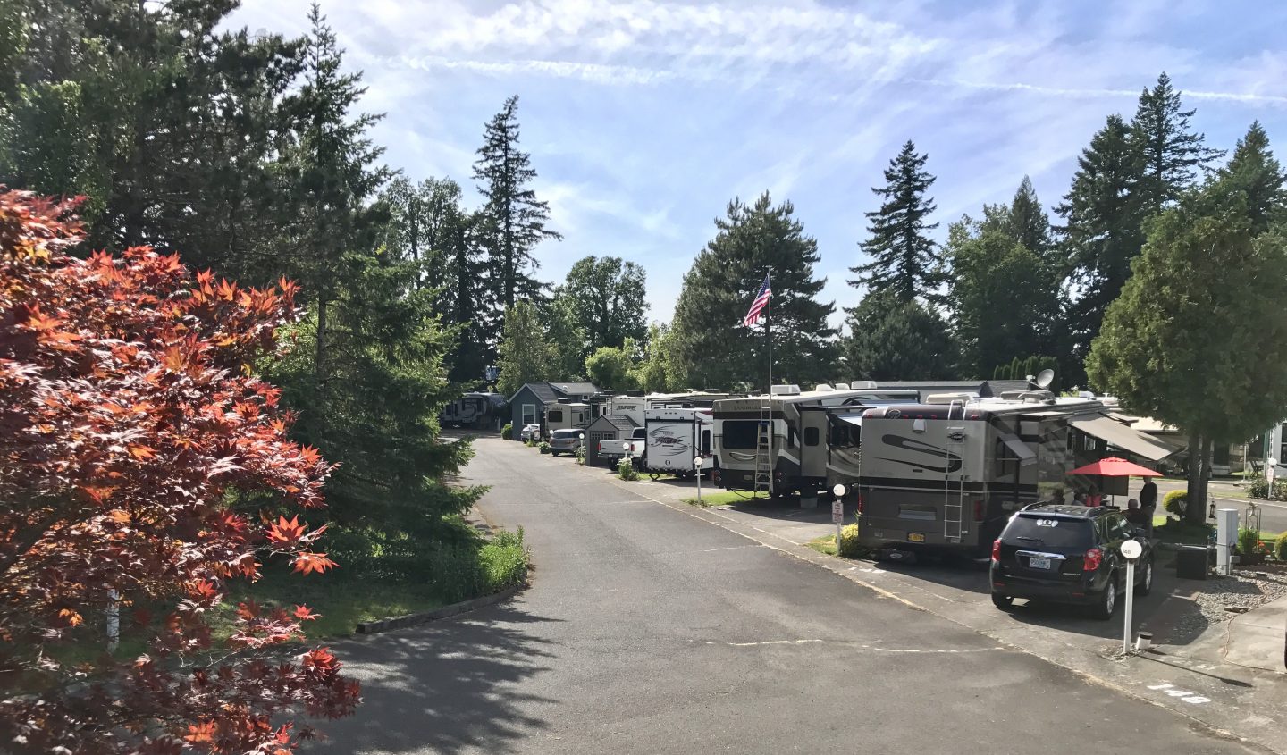 Portland Fairview RV Park A Lovely Resort in the City of Roses Chase