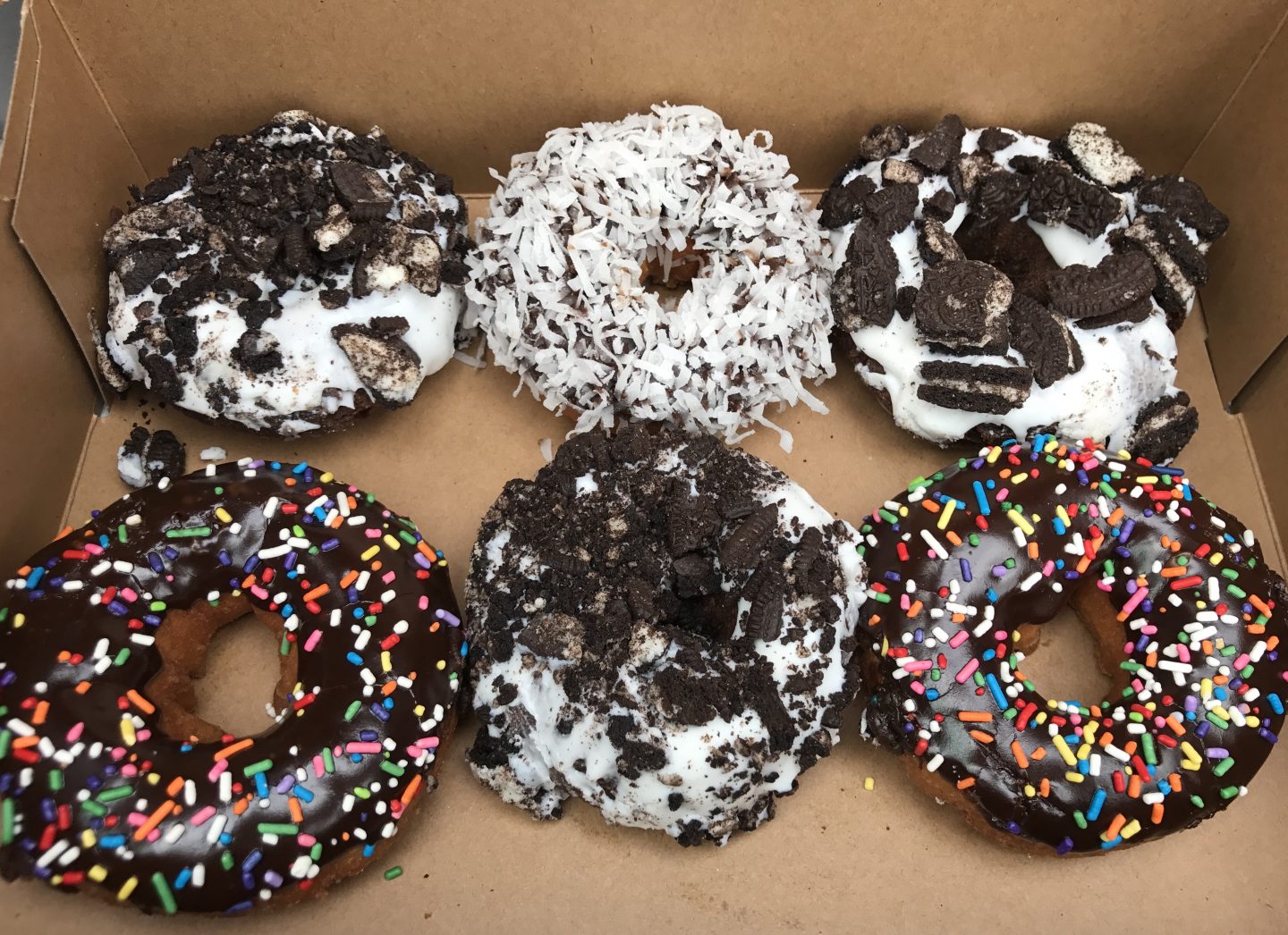 We loved the textures and flavors of Top Pot Doughnuts!