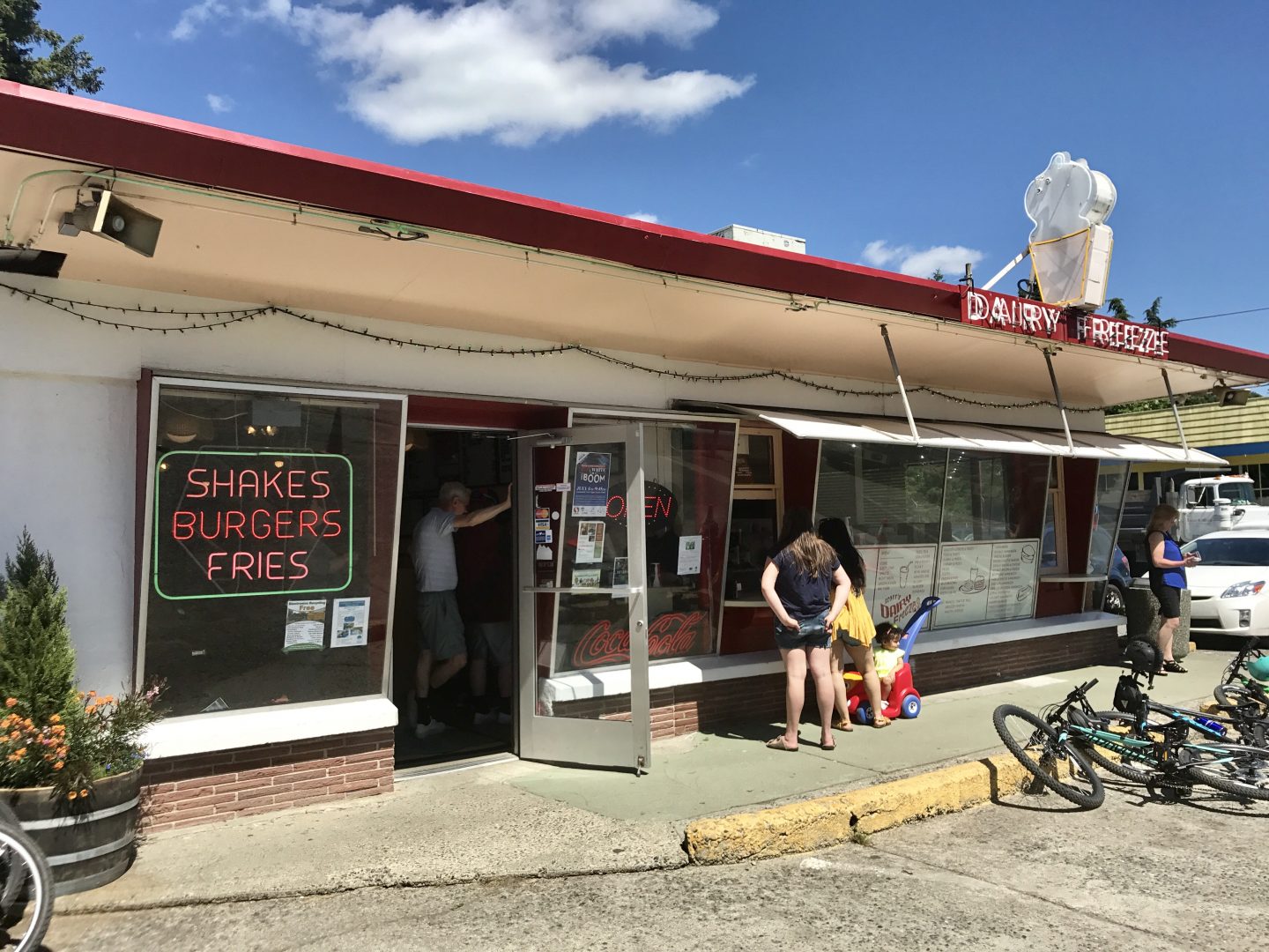 Scott's Dairy Freeze, home of the best hamburger around