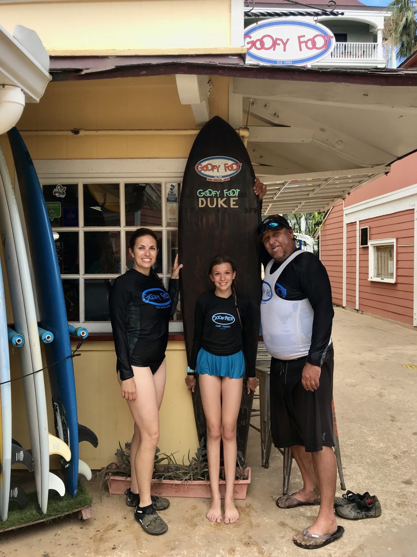 What an awesome experience to surf for the first time! Grace and I both loved it and can’t wait to do it again!